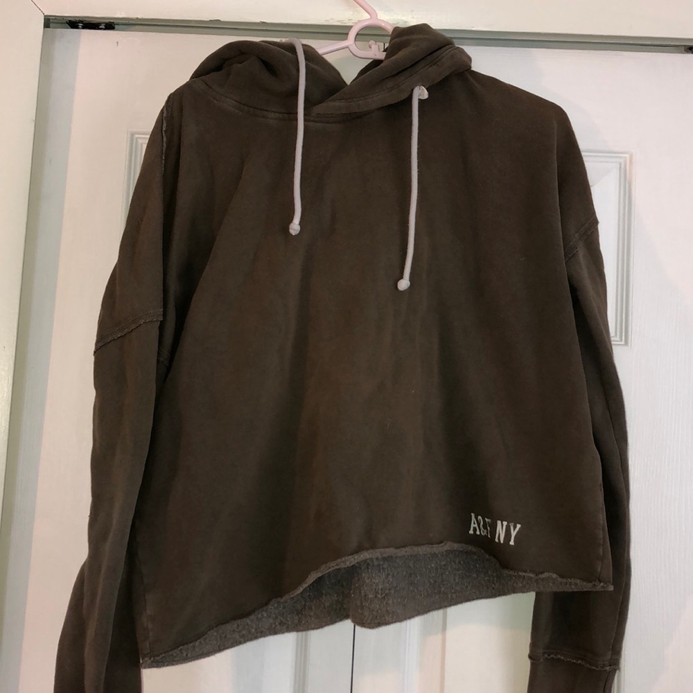 A&F crop hoodie